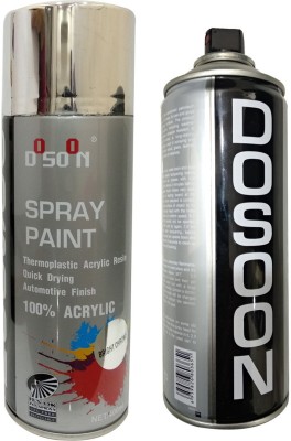 Oshotto NSKU-10329 Silver Spray Paint 400 ml(Pack of 1)