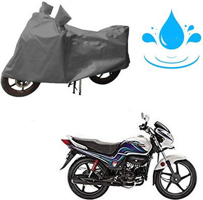 RPSENTTERPR Waterproof Two Wheeler Cover for Hero(Passion Pro TR, Grey)