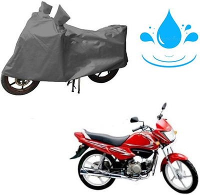 RPSENTTERPR Waterproof Two Wheeler Cover for Hero(Splendor NXG, Grey)