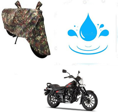 SANJU Waterproof Two Wheeler Cover for Bajaj(Avenger 220 Street, Multicolor)