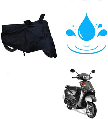 SANJU Waterproof Two Wheeler Cover for Indus(Yo Spark, Black)