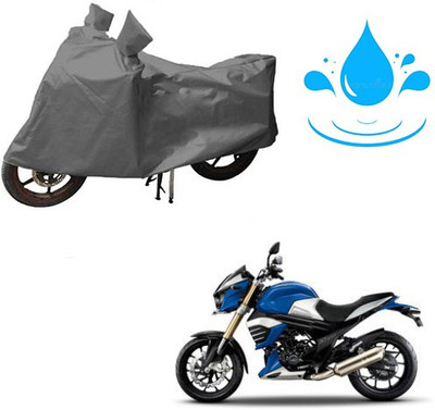 RPSENTTERPR Waterproof Two Wheeler Cover for Mahindra(MOJO XT 300, Grey)
