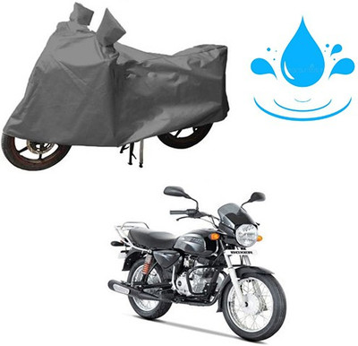 RPSENTTERPR Waterproof Two Wheeler Cover for Bajaj(Boxer, Grey)