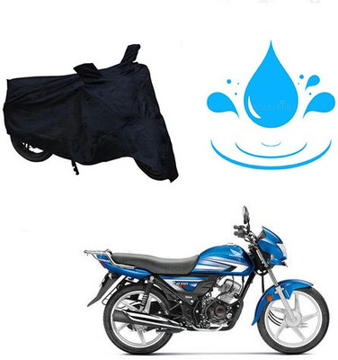 SANJU Waterproof Two Wheeler Cover for Hero(CD 110 Dream, Black)