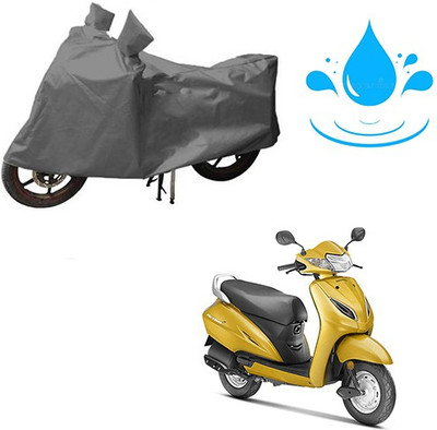 RPSENTTERPR Waterproof Two Wheeler Cover for Honda(Activa 5G, Grey)