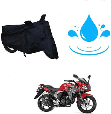 SANJU Waterproof Two Wheeler Cover for Yamaha(Fazer, Black)