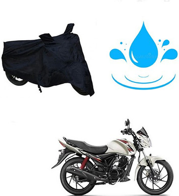 SANJU Waterproof Two Wheeler Cover for Suzuki(Sling Shot Plus, Black)