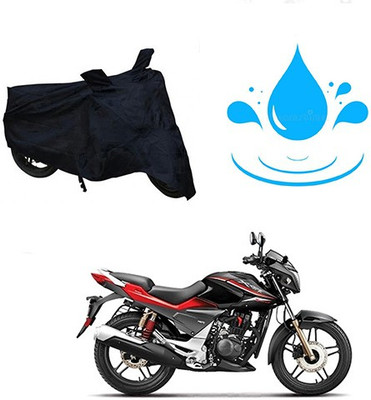 RPSENTTERPR Waterproof Two Wheeler Cover for Hero(CBZ Extreme, Black)