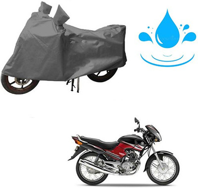 RPSENTTERPR Waterproof Two Wheeler Cover for Yamaha(Gladiator, Grey)