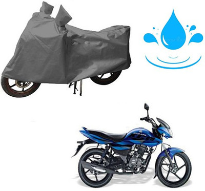 saanvi Waterproof Two Wheeler Cover for Hero(XCD 125cc, Grey)
