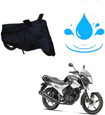 saanvi Waterproof Two Wheeler Cover for Yamaha(SZ R, Black)