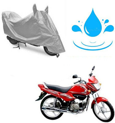 RPSENTTERPR Waterproof Two Wheeler Cover for Hero(Splendor NXG, Silver)
