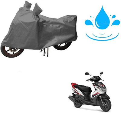 RPSENTTERPR Waterproof Two Wheeler Cover for Yamaha(Ray Z, Grey)