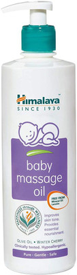 HIMALAYA Baby Massage Oil (Nurtures growth and strengthens bond with your baby)(500 ml)