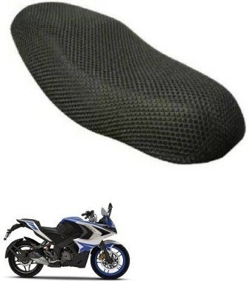 Nrv Creation UNQ-MESH-BSC-A88 Single Bike Seat Cover For Bajaj Pulsar 200 NS DTS-i