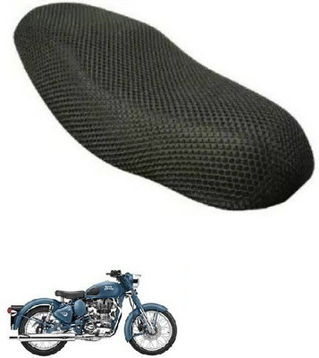 Nrv Creation UNQ-MESH-BSC-A20 Single Bike Seat Cover For Royal Enfield Bullet Classic