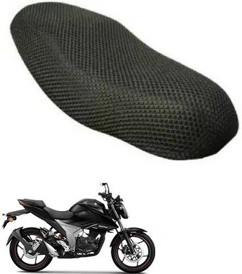 Nrv Creation UNQ-MESH-BSC-A58 Single Bike Seat Cover For Suzuki Gixxer