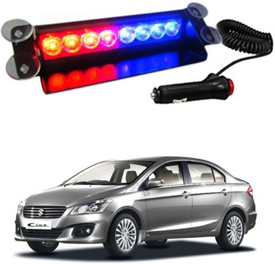 BRPEARl  8 LED Police Car Flashing Lights for - Ciaz Interior Light Car LED for Maruti Suzuki (12 V, 35 W)(Ciaz, Pack of 1)