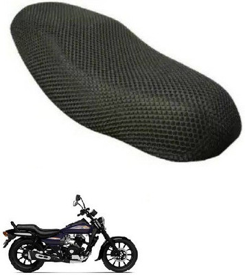 Nrv Creation UNQ-MESH-BSC-A14 Single Bike Seat Cover For Bajaj Avenger 150