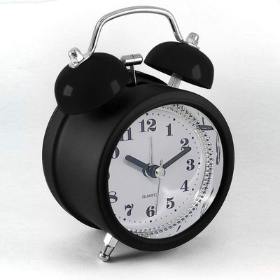 PaxMore Analog Black Clock