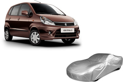 Accedre Car Cover For Maruti Suzuki Zen Estilo (Without Mirror Pockets)(Silver)
