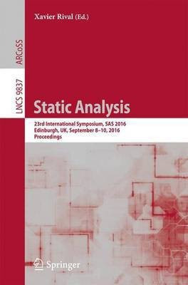 Static Analysis(English, Paperback, unknown)