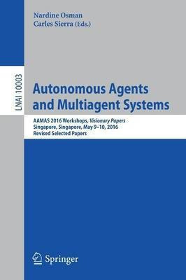 Autonomous Agents and Multiagent Systems(English, Paperback, unknown)