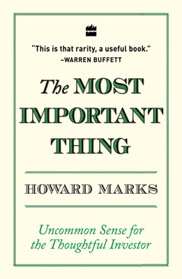 The most important thing(English, Paperback, Marks Howard)