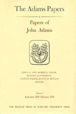 Papers of John Adams: Volumes 7 and 8(English, Hardcover, Adams John)