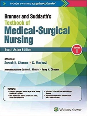 Brunner and Suddarth's Textbook of Medical-Surgical Nursing(English, Paperback, Sharma Suresh K.)