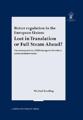 Better regulation in the European Union(English, Paperback, Kaeding Michael)