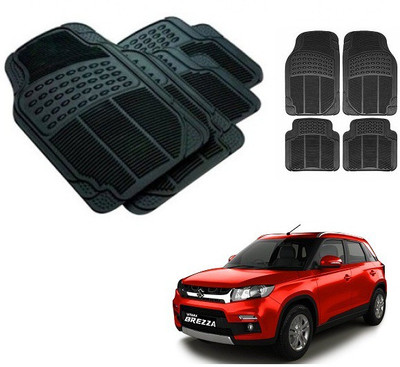 After cars Rubber 3D Mat For  Maruti Suzuki Vitara Brezza(Black)