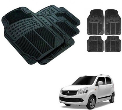 After cars Rubber 3D Mat For  Maruti Suzuki WagonR(Black)