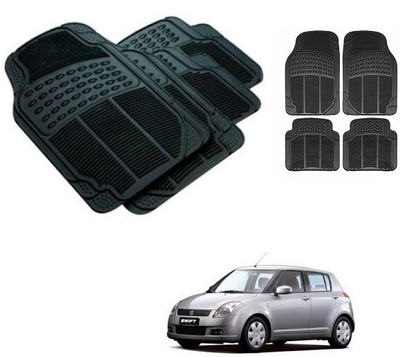 After cars Rubber 3D Mat For  Maruti Suzuki Swift Dzire(Black)