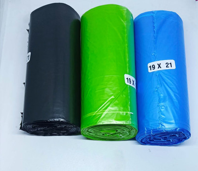 BRUZZLINE Garbage bluemix Medium 12 L Garbage Bag  Pack Of 90(90Bag )
