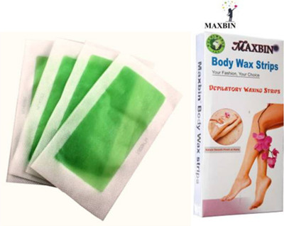 MAXBIN DEPILATORY WAX STRIPS 20 STRIPS Strips(20 Strips)