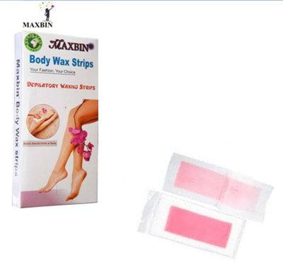 MAXBIN Wax Strip for face and Underarm Strips(20 Strips)