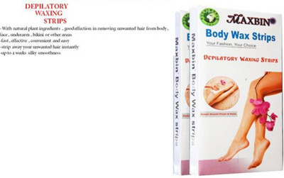 MAXBIN EXTRACTS BODY WAX STRIP Strips Strips(40 Strips, Set of 2)