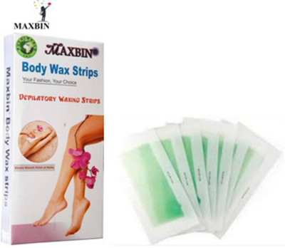MAXBIN EXTRACTS BODY WAX STRIP Strips Strips(20 Strips)
