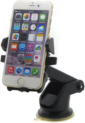 Alchiko New Arrival Long Neck Portable Universal Car Mobile Phone Holder Telescopic One Touch Long Arm 360-Degree Rotation Silicone Sucker Mount for Dashboard, Windshield, Desktop Compatible With All Smart Phones Mobile Holder