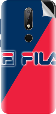 Snooky Nokia 6.1 Plus Mobile Skin(Red, Blue)