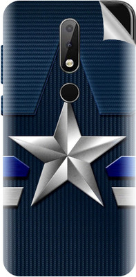 Snooky Nokia 6.1 Plus Mobile Skin(Blue)