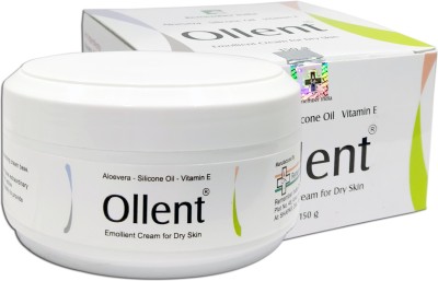 Ollent Emollient Moisturizing Cream I Aloe Vera, Silicon Oil, Vitamin E I For Dry Skin Conditions I 150 gm(150 g)