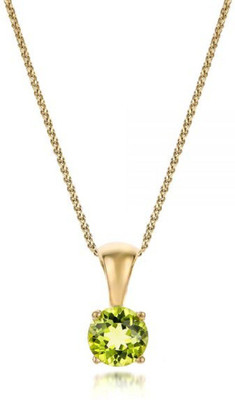 KUNDLI GEMS Peridot Ring Natural stone Peridot semi Precious stone Certified and Astrological Purpose for unisex Gold-plated Peridot Stone Pendant