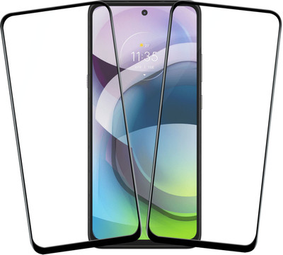 VAlight Edge To Edge Tempered Glass for MOTOROLA MOTO G 5G(Pack of 2)