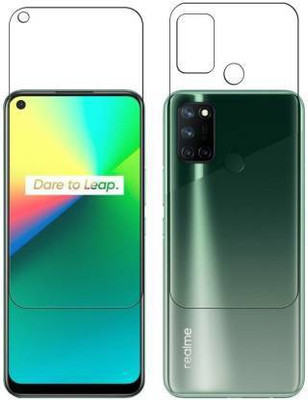 RUNEECH Front and Back Screen Guard for REALEME 7i, REALEME 7I(Pack of 2)