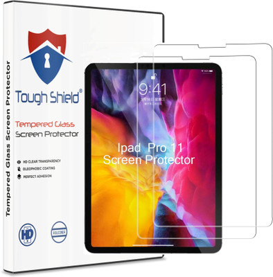 TOUGH SHIELD Tempered Glass Guard for Apple iPad Pro 11 inch(Pack of 2)