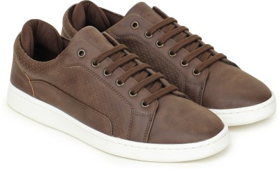 REFOAM SM-2 |Fabric| Lace-Up | Solid | Outdoor | Trendy | Comfortable Sneakers For Men(Brown)