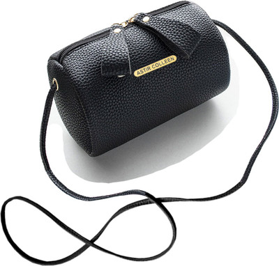 ASTIR COLLEEN Black Sling Bag Women's & Girls' Sling Bag - Roll