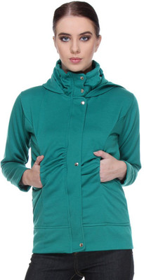 TEEMOODS Full Sleeve Solid Women Sweatshirt